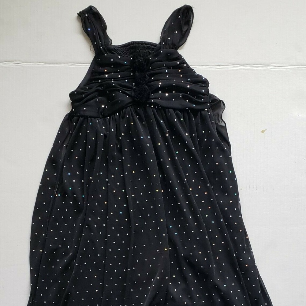 Jenny & Me Girls Size 10 Dress Formal Party Black